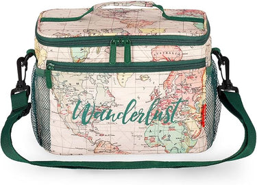 Legami - Bolsa térmica para almuerzo, bolsa térmica para almuerzo, oficina, trabajo, Lunch Bag de 7,7 litros, correa ajustable, 28 x 17 x 15 cm